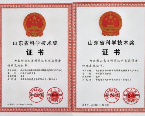 没技术就没好洗衣机！海尔获两项省级科技奖：超120万用户受益