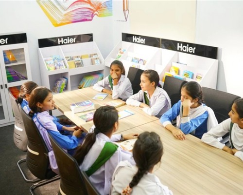 海尔巴基斯坦建学校图书馆践行ESG