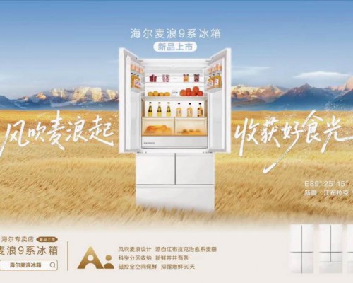 一个系列抵一个企业！海尔麦浪冰箱上新后预售1台/分钟