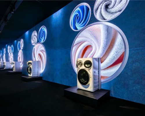 填补空白!海尔三筒洗衣机米兰首发上市