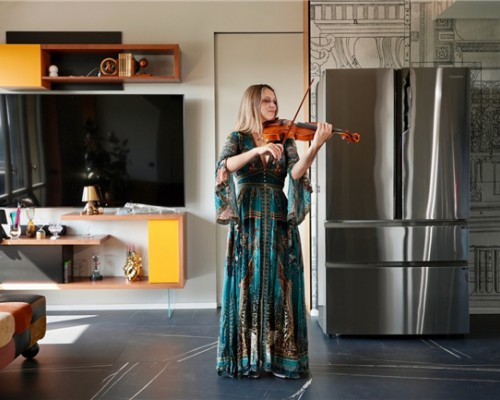 意大利音乐家成为卡萨帝用户 体验C生活