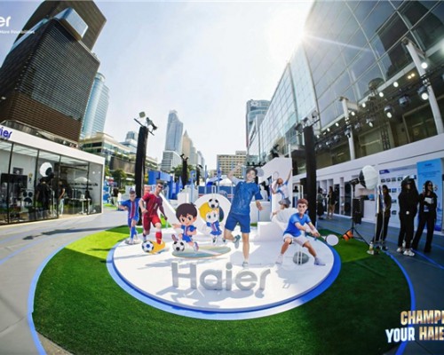 海尔泰国在曼谷举行快闪活动