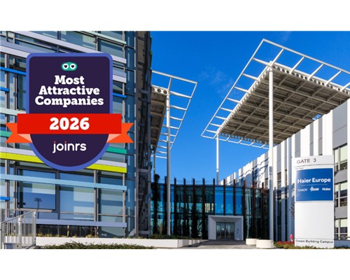 海尔欧洲获AI认证入选2026最具吸引力公司