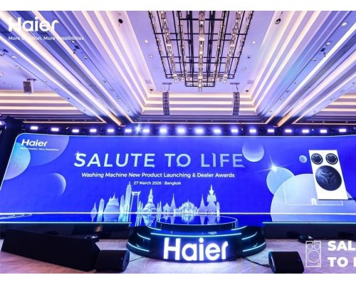 中国销售40万台后  海尔三筒洗衣机泰国上市